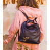 Borsa zaino donna pelle