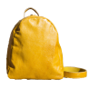 Zainetto pelle giallo