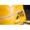 Zainetto pelle giallo
